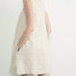 Aaron & Amber - Sleeveless Linen Shift Dress