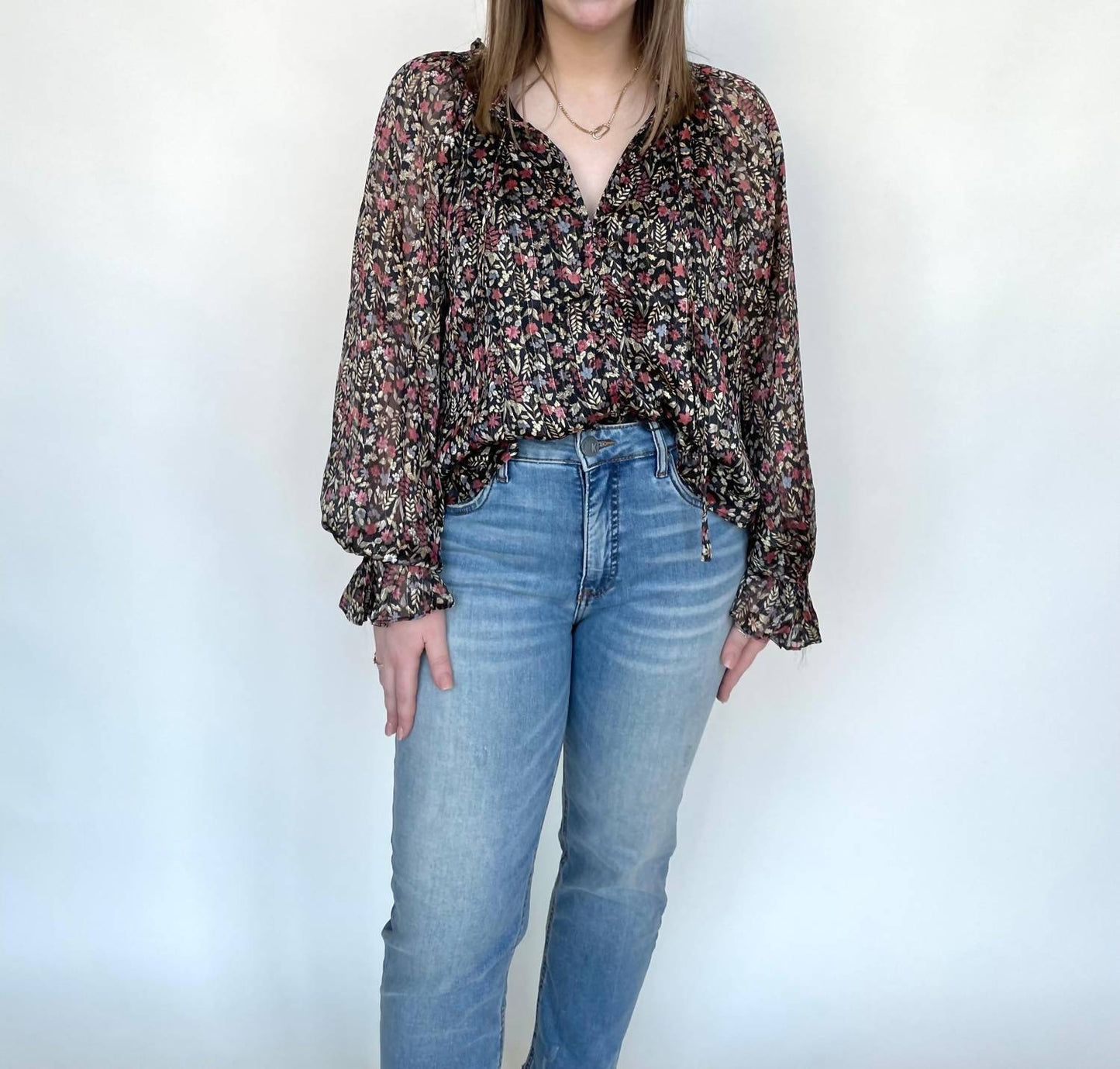 Buddylove - Blusa de manga comprida Harvest Flowers