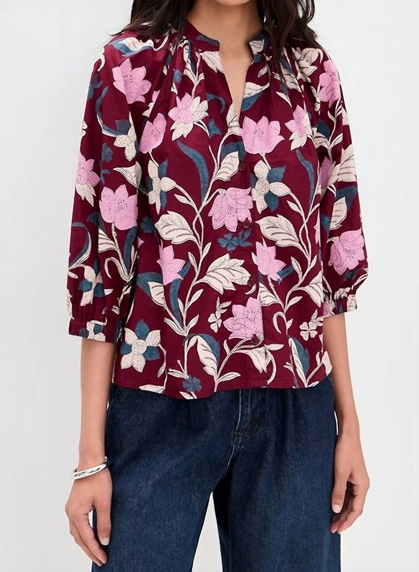 Apiece Apart - Messina 3/4 Sleeves Top