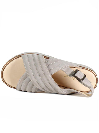 Diba True - Sandália Anabela de Camurça Dor Ian Feminina