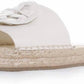 Tory Burch - Women's Woven Double T Espadrille Slide