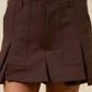 Born2Dress - Alicia Pleated Skort