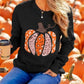Lily Clothing - Halloween Pumpkin Printing Shirt