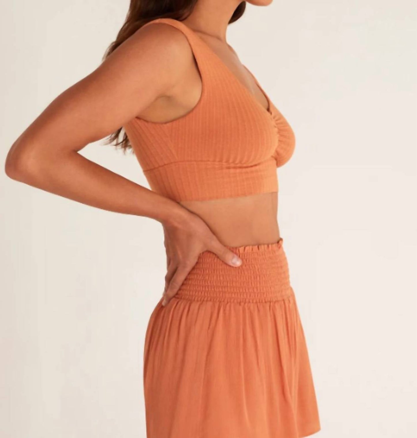 Z Supply - Hazey Rib Tank Bra