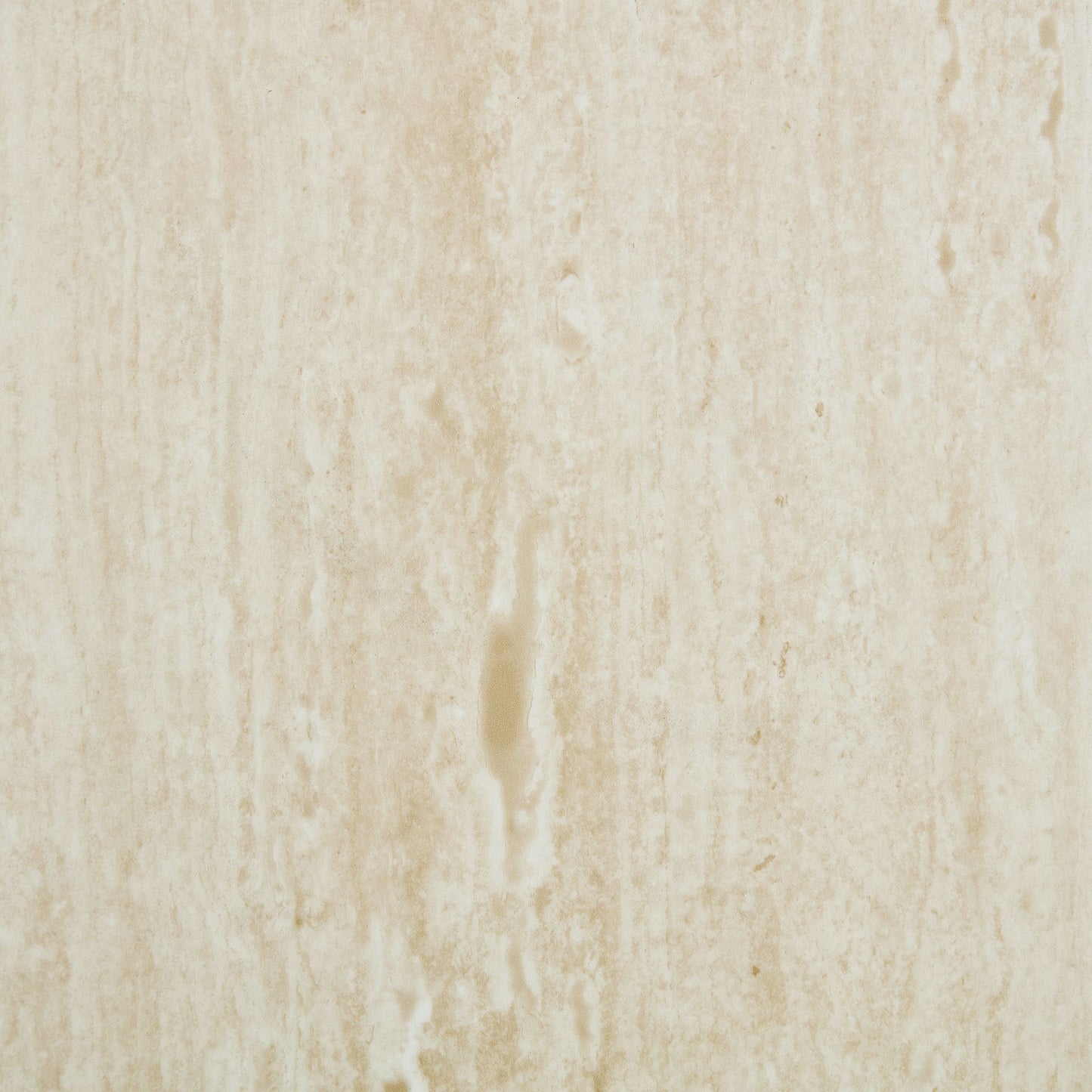 Faux Travertine Round Coffee Table with Eye-Catching Relief Design