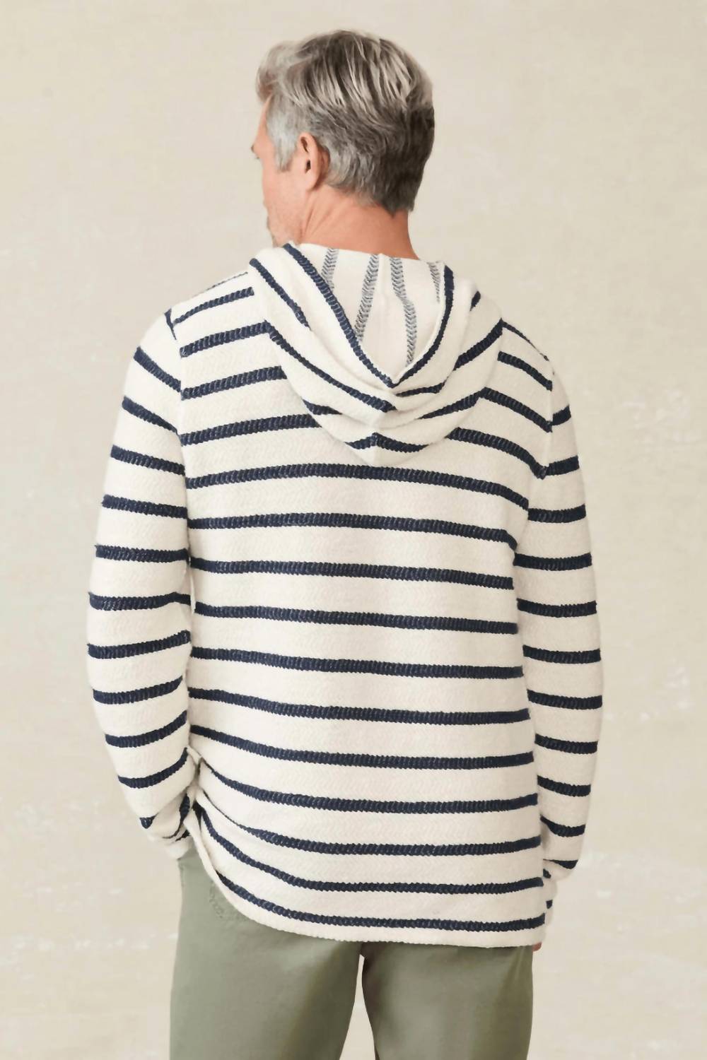 Faherty - Men's Classic Stripe Hoodie