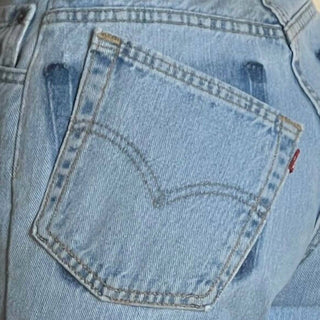 Aligrace - Allysa Tilted Split Jeans