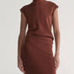 A.L.C. - Edith Metallic Knit Asymmetric Top