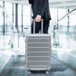 3-Piece ABS Spinner Wheel Luggage Set with Combination Lock