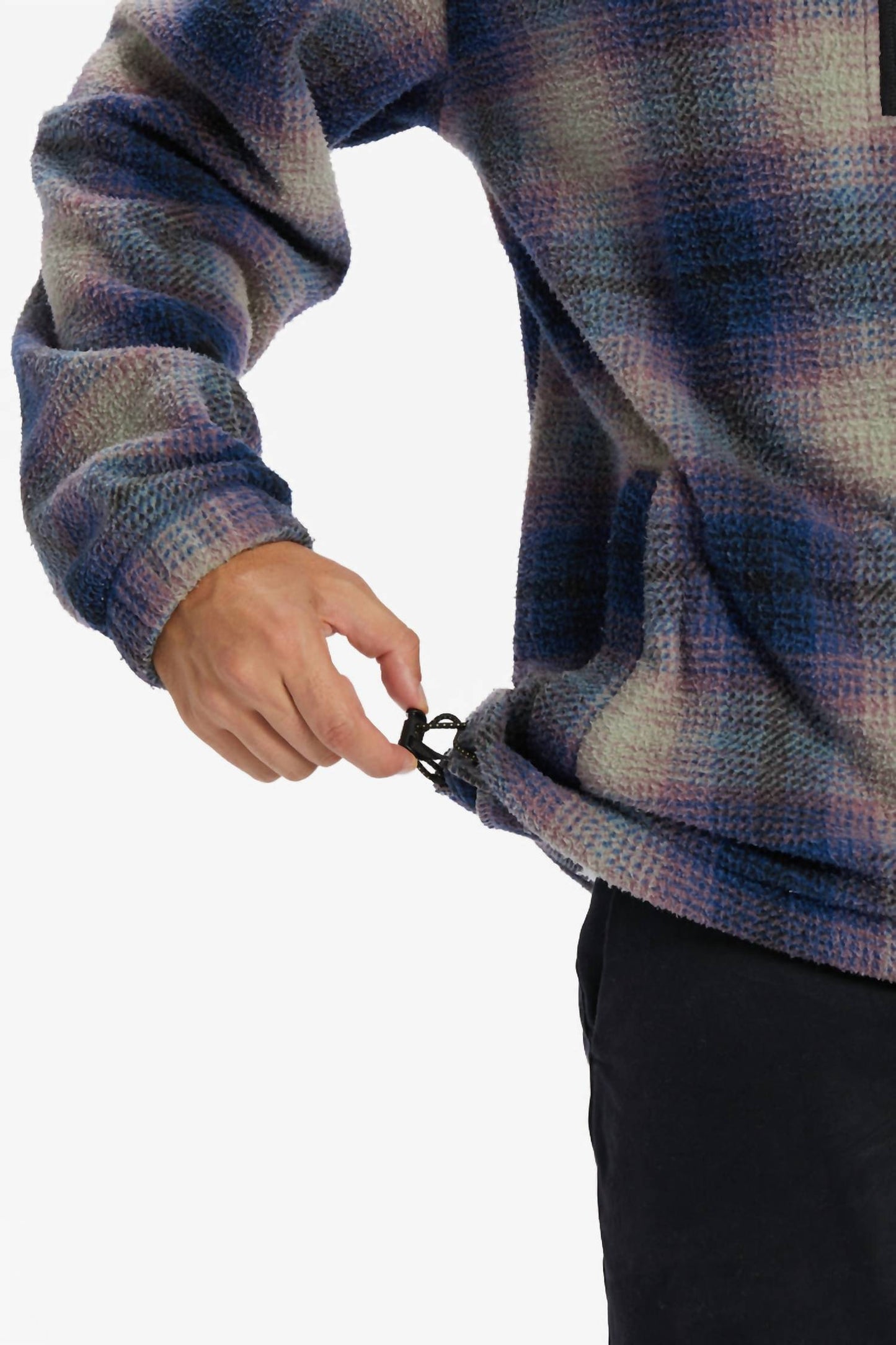 Billabong - Boundary Half-zip Mock Neck Fleece Pullover