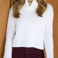 Alashan Cashmere - Greer Shaker Turtleneck Top