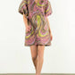 Thml - Psych Puff Sleeve Dress