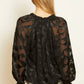 Caballero - Miki Top Burnout Blouse