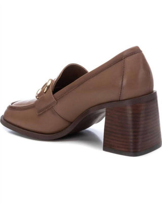 Xti - Mocassins de couro femininos