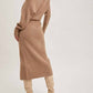 Bluivy - Knit Sweater Midi Dress