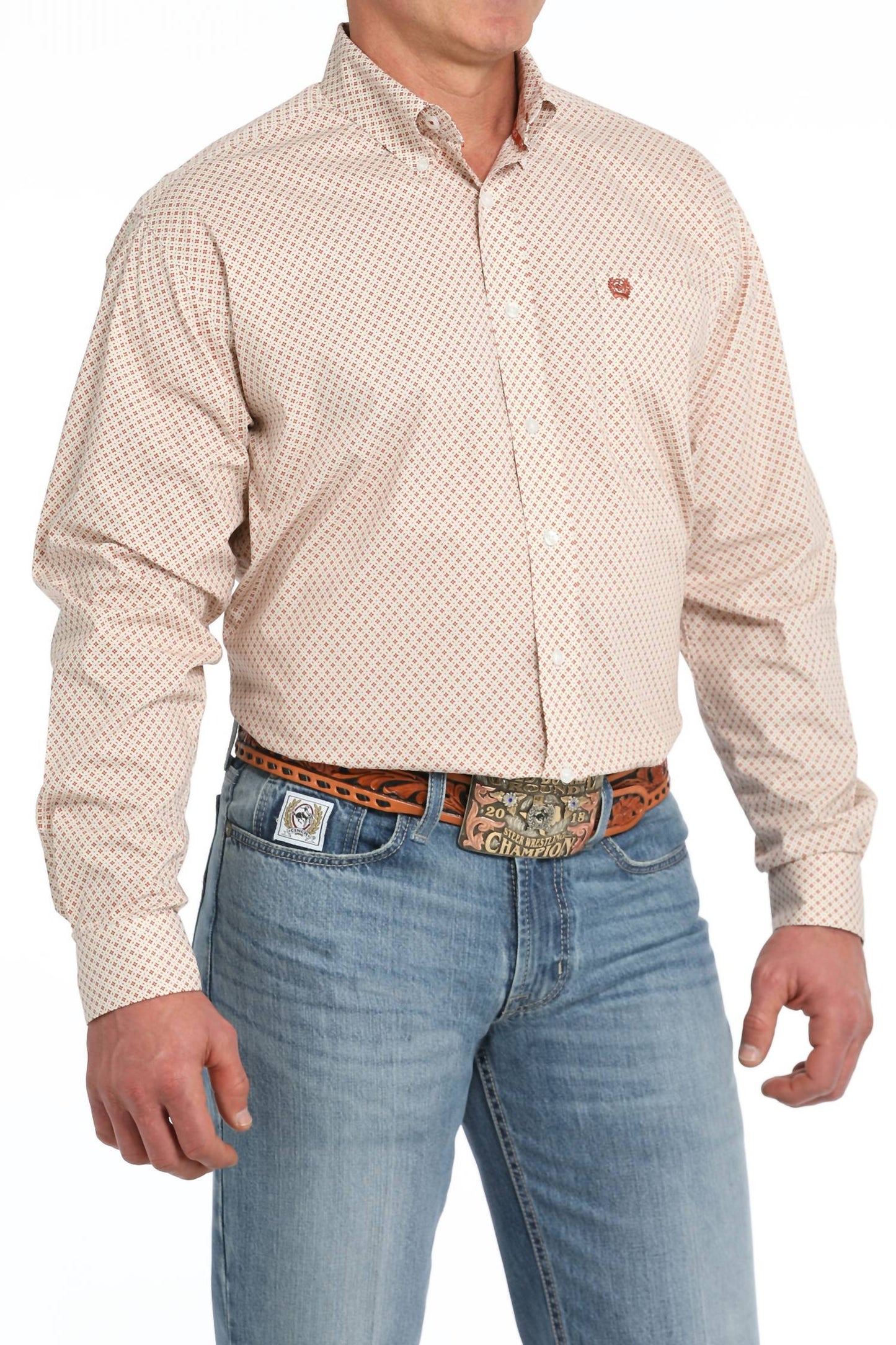 Cinch - Long Sleeve Stretch Button Down Shirt