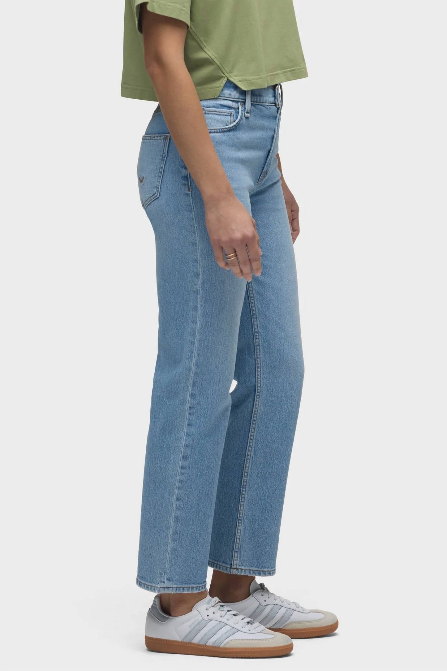 Hudson - Remi High Rise Straight Ankle Jean
