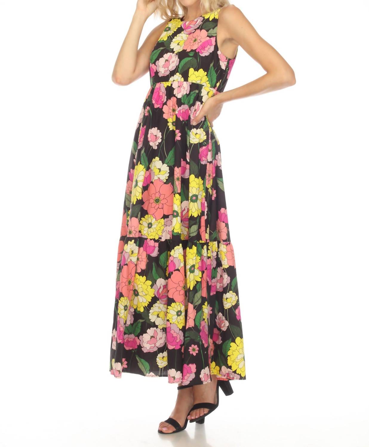 Johnny Was - Jade Love Casia Tiered Maxi Dress
