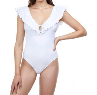 Profile By Gottex - Deep V-Neck One Piece Swimsuit
