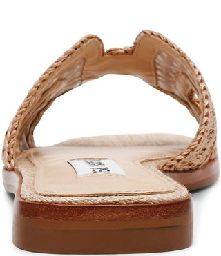 Steve Madden - Sandálias femininas Hadyn-m de macramê trançado