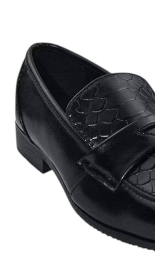 Isaac Mizrahi Live! - Women's Embossed Leather Penny Loafer