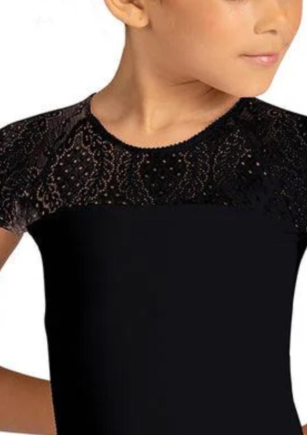 Danznmotion - Girl's Audra Cap Sleeve Leotard