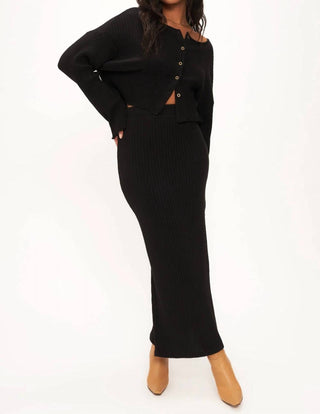 Projeto Social T - Saia Suéter Canelada Claudia