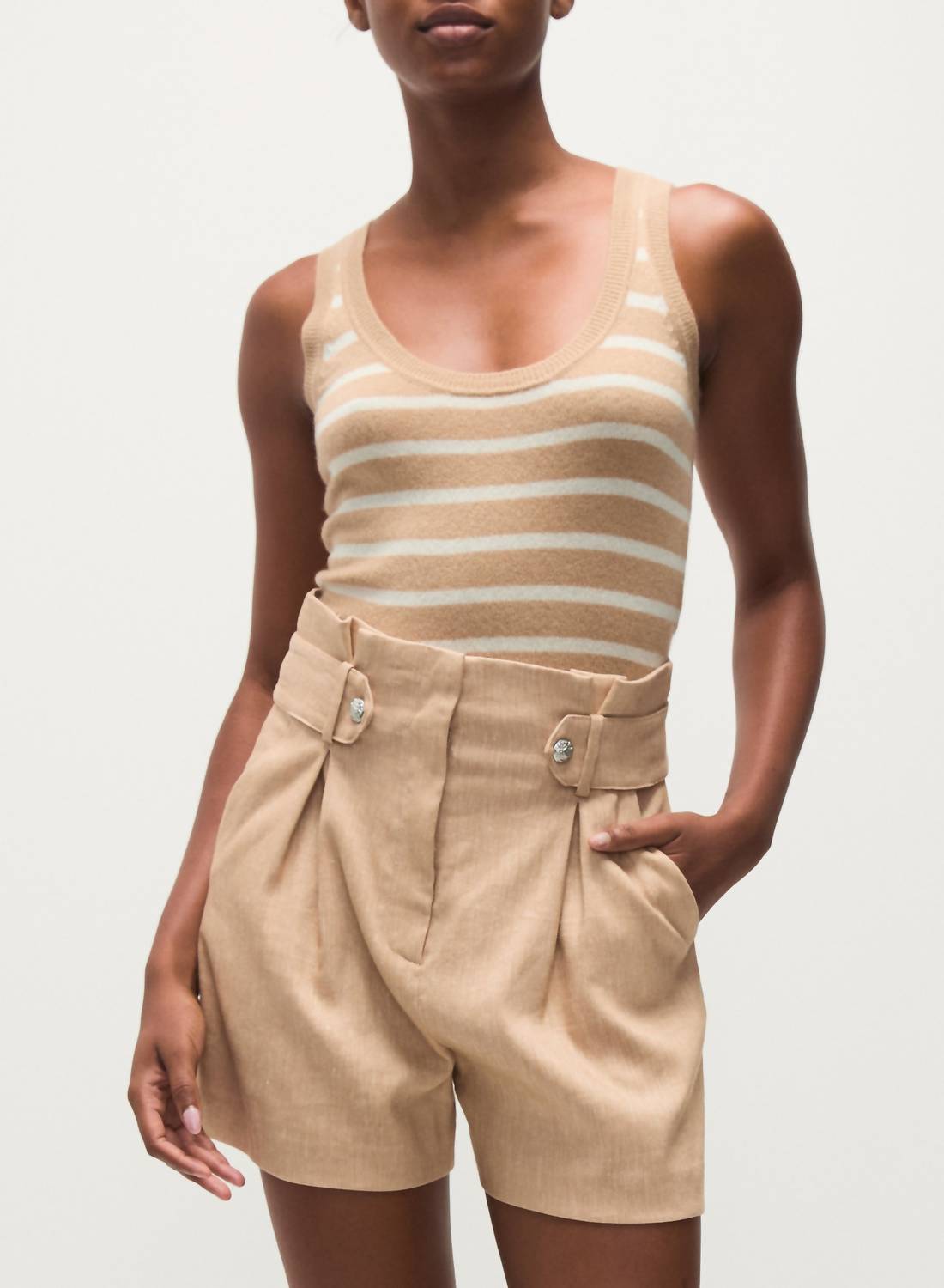 Veronica Beard - Birke Cashmere Tank Top