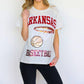 Queen Of Sparkles - Arkansas Basketball Tee