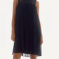 Joseph Ribkoff - Chiffon And Lace Sleeveless Pleated Dress