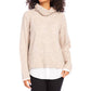 Karen Kane - Layered Turtleneck Sweater