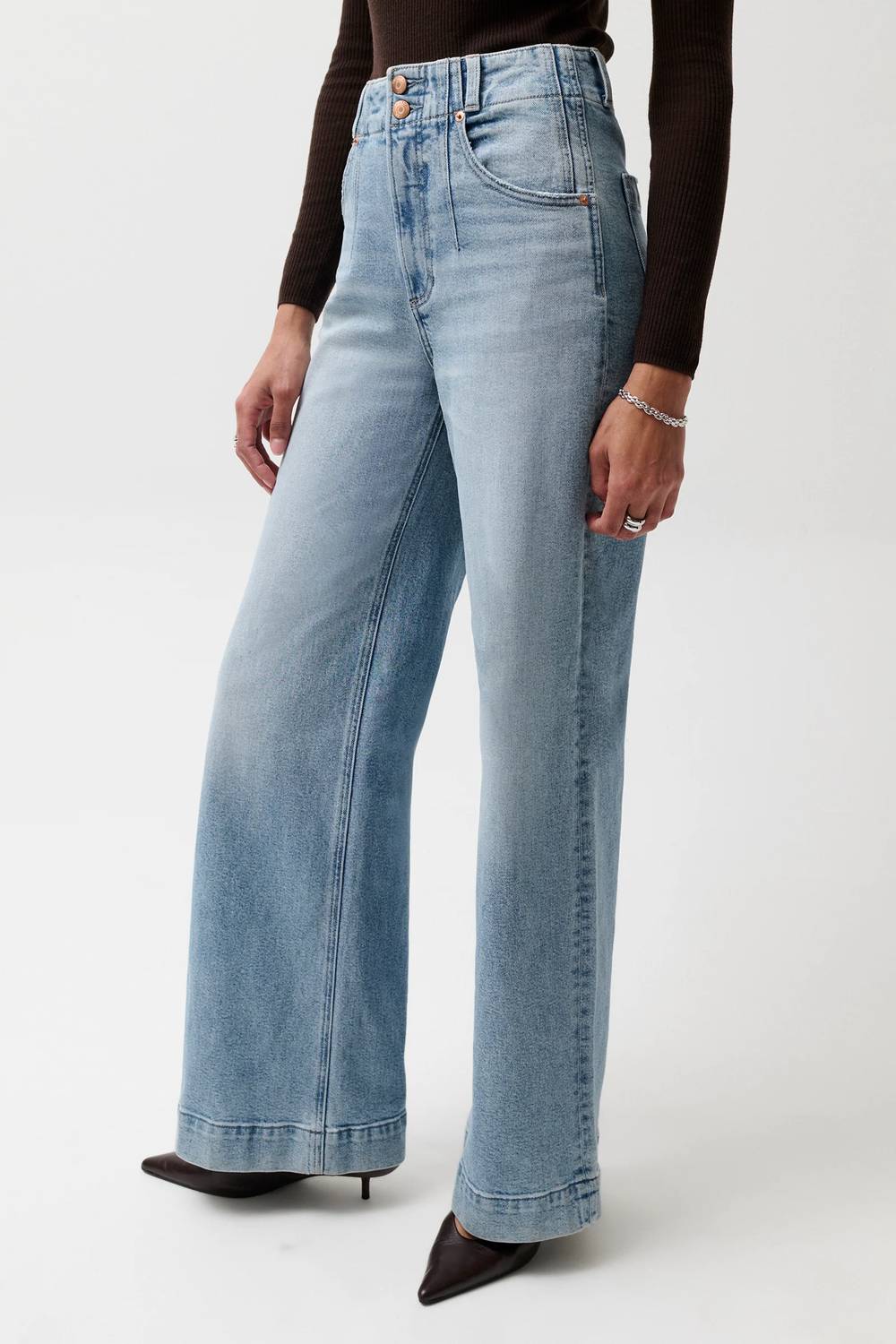Pistola - Lana High Rise Ultra Wide Leg Jean