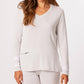French Kyss - Zip Pocket V-Neck Top