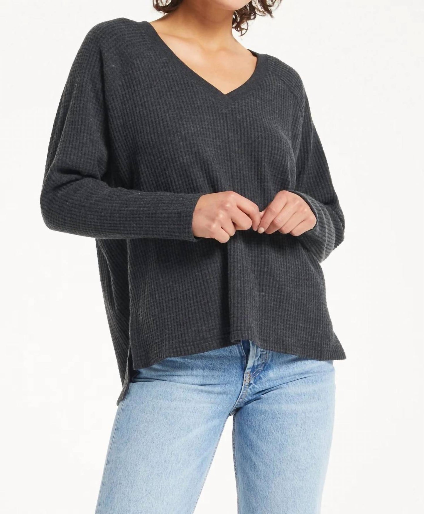 Z Supply - Ansel Brushed Waffle Thermal Top