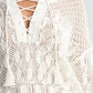 A.L.C. - Keri Crochet Knit Sweater
