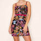 B.Right - Embroidery Sequin Mini Dress