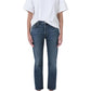 Agolde - Kye Mid Rise Straight Crop Jeans