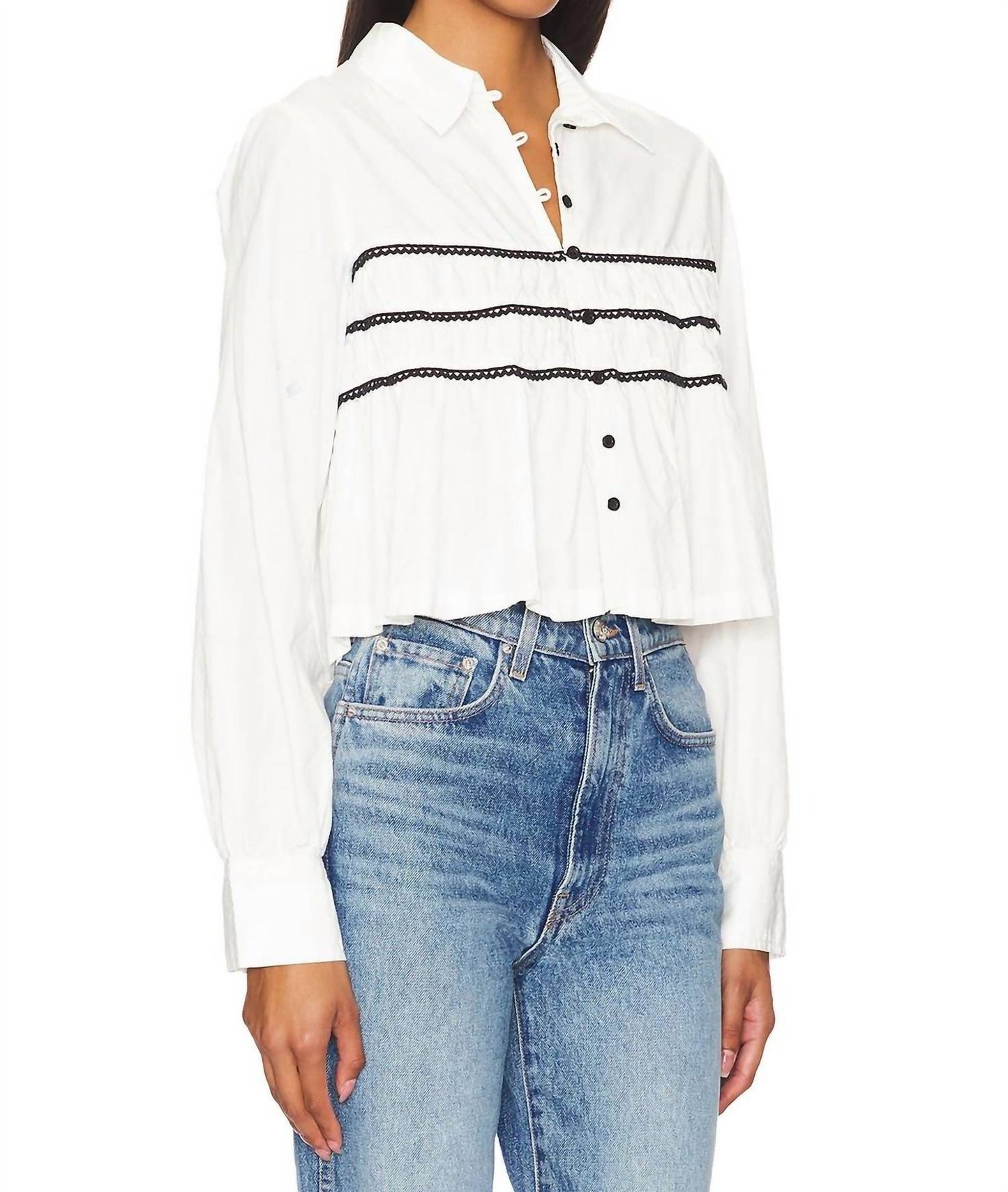 Free People - LACE LOVER BLOUSE