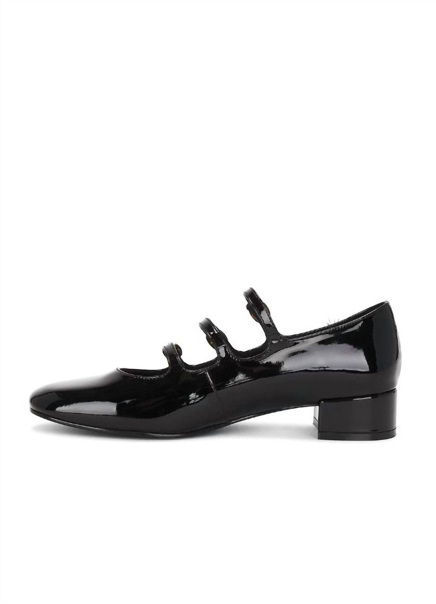 Jeffrey Campbell - Marcie Mary Jane Leather Heel Pump