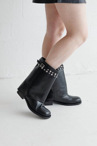 Free People - Scorpio Studded Foldover Boot