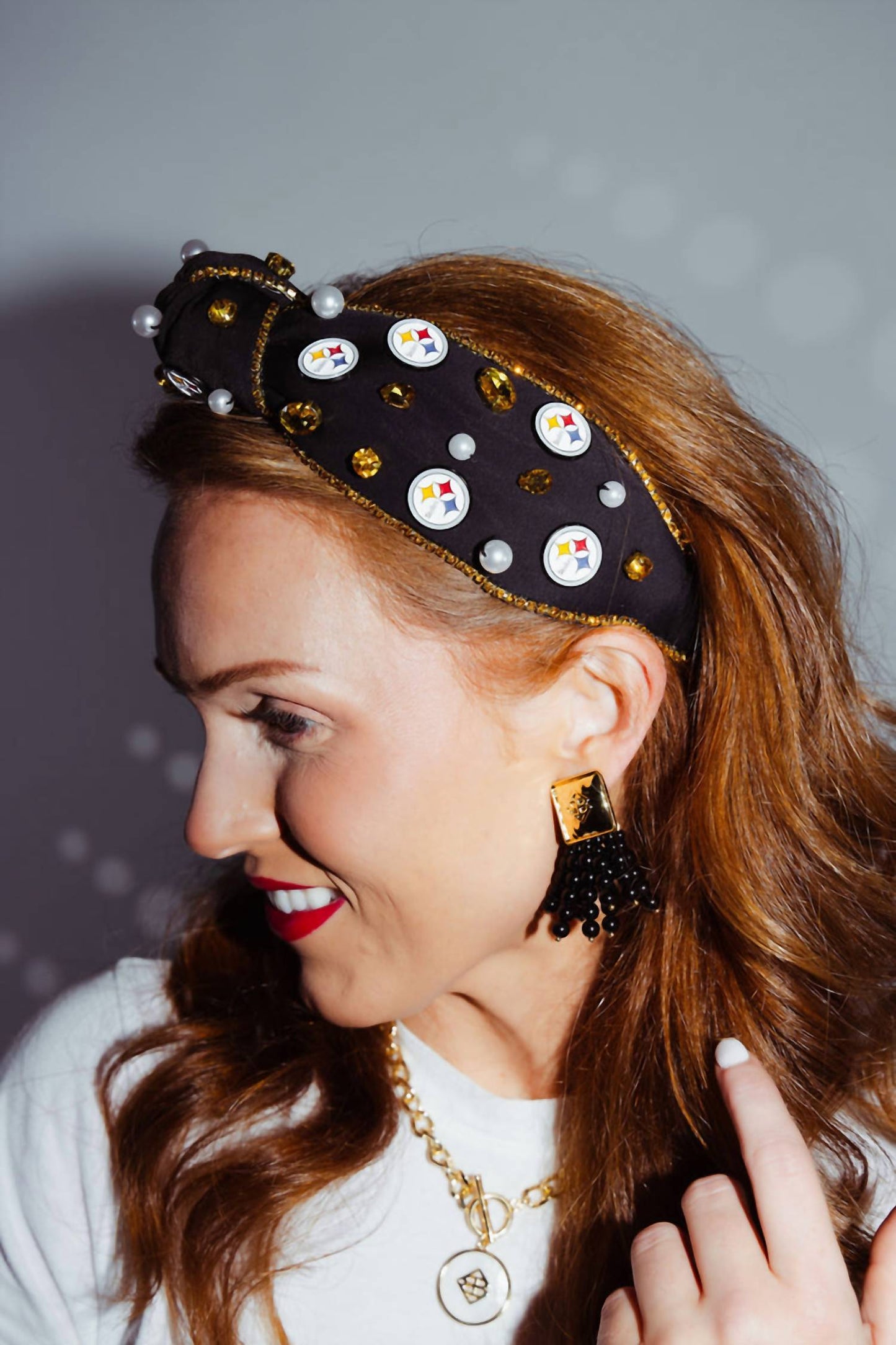 Brianna Cannon - Pittsburgh Steelers Logo Headband