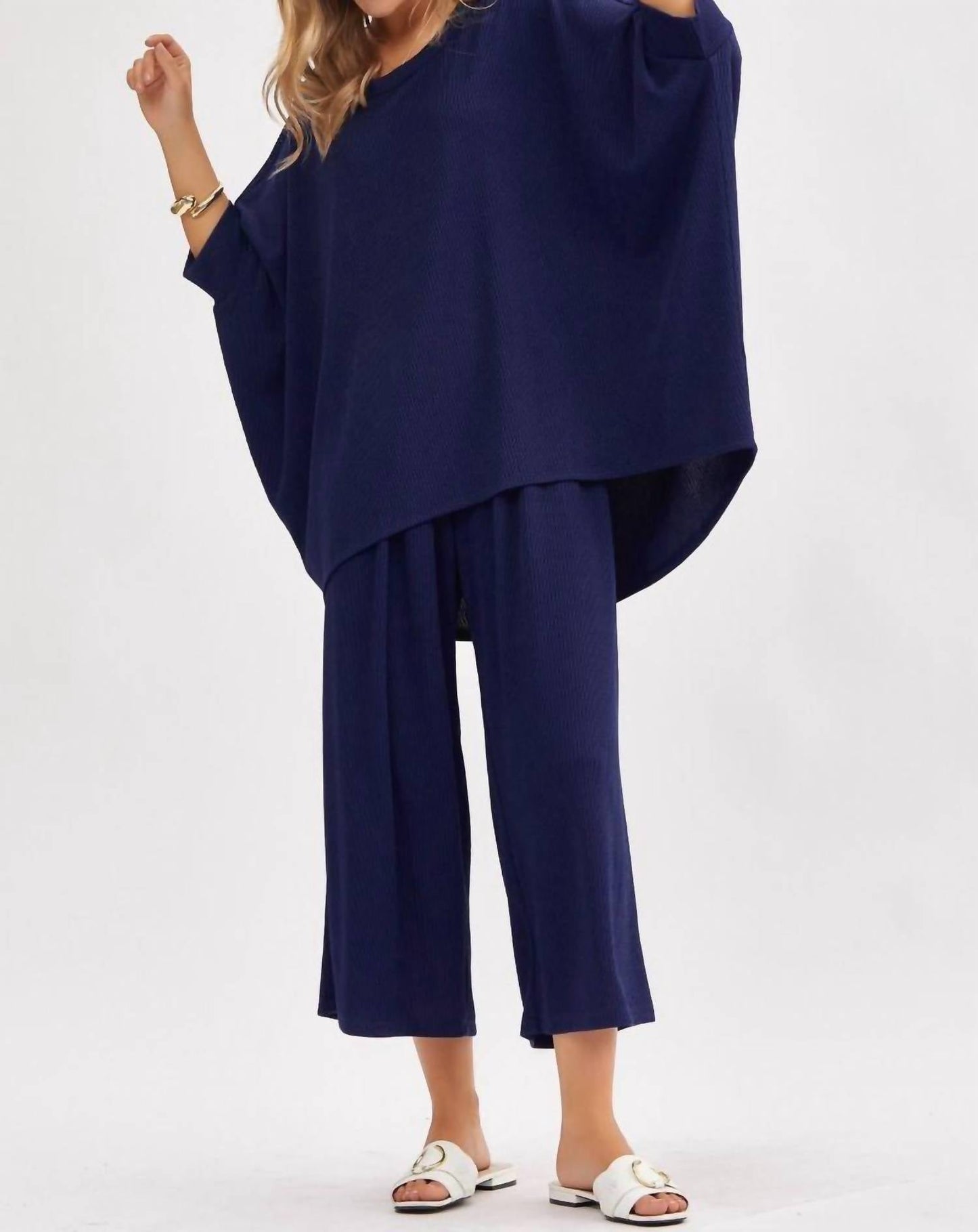 Dear Scarlett - Bali Wide Leg Capri Travel Set