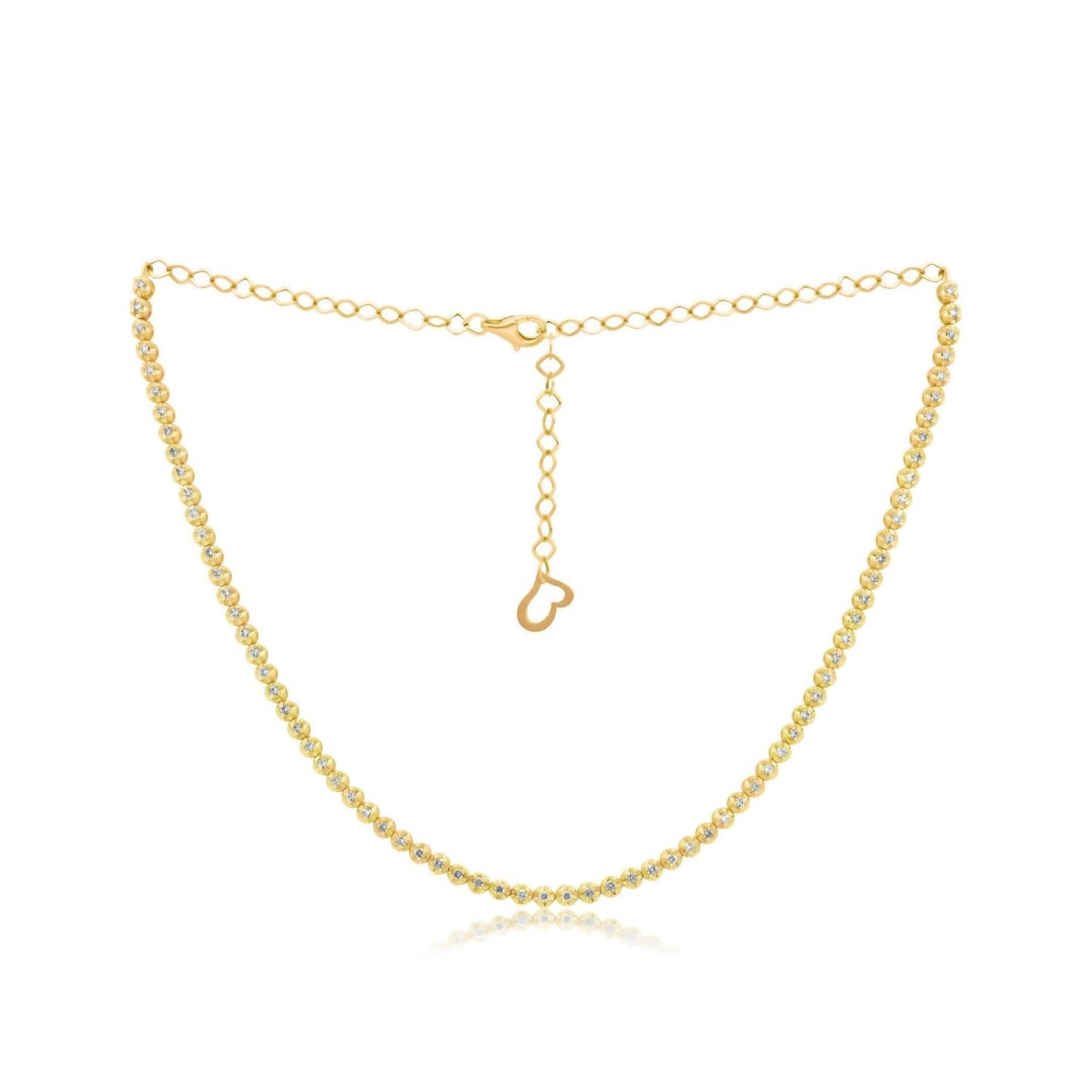 Diana M Jewels - 2.30 Cts Diamond Choker Necklace