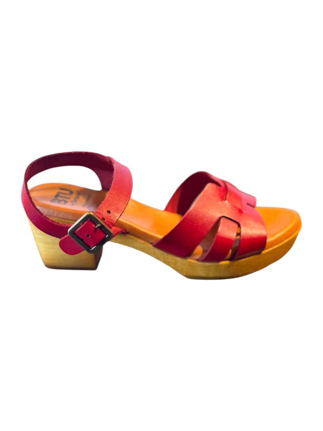 Btu By Bertuchi - Women's Tiana Wooden Platform Sandal