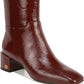 Franco Sarto - Women's Flexa Fabiene Leather Square Toe Bootie