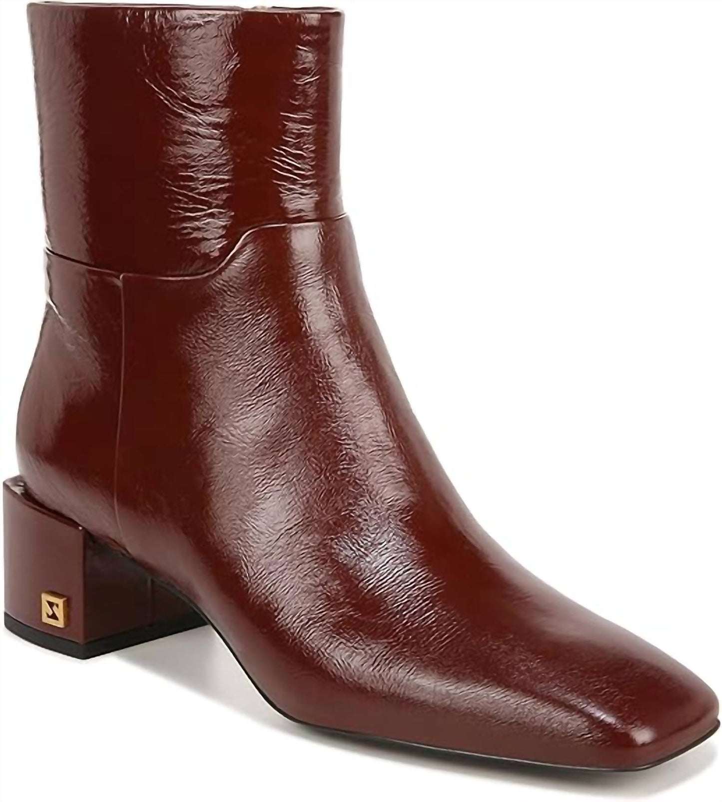Franco Sarto - Women's Flexa Fabiene Leather Square Toe Bootie