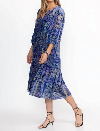 Johnny Was - VESTIDO YOKA BURNOUT