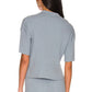 Something Navy - RIBBED SHORT SLEEVE POLO