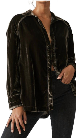 Camisa de Veludo Marianne Free People