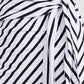 Atm - Classic Jersey Stripe Twist Dress